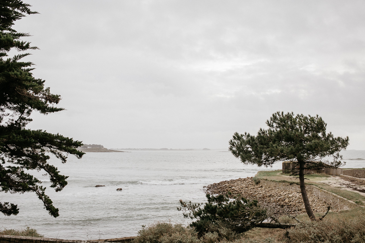 winter light on the atlantic ocean